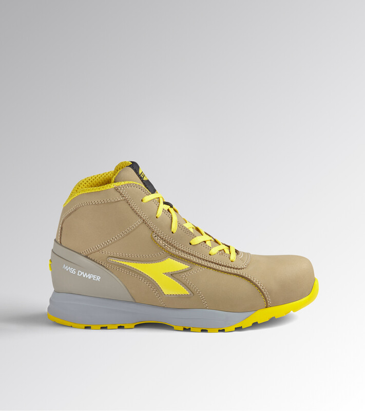 BOTA DE SEGURIDAD DIADORA GLOVE MDS MID S3 HRO SRC IMPERMEABLE