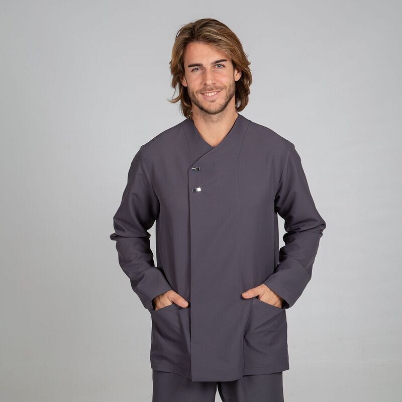 CASACA MICROFIBRA LATERAL PARA HOMBRE manga larga