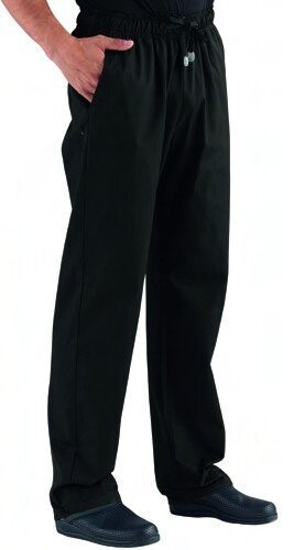 Pantalón de cocina cintura elástica con gomas
