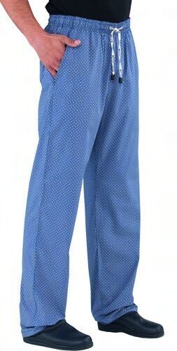 Pantalón de cocina cintura elástica con gomas