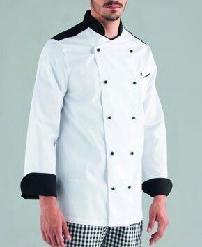 Chaqueta cocina caballero manga larga