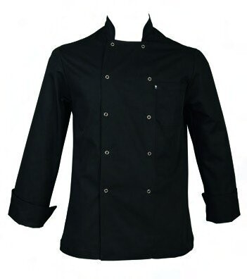 Chaqueta cocina caballero manga larga corchete