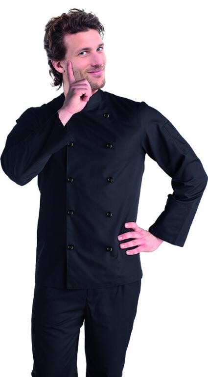 CHAQUETA MANGA LARGA NEGRA