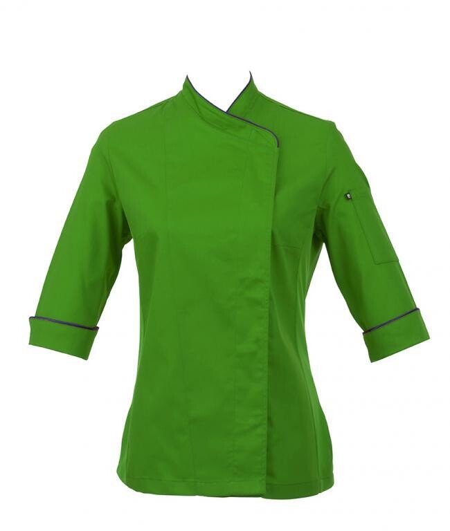 Chaqueta cocina señora VIVO Pistacho