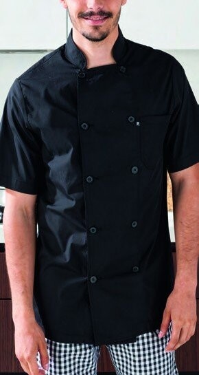 Chaqueta cocinero manga corta
