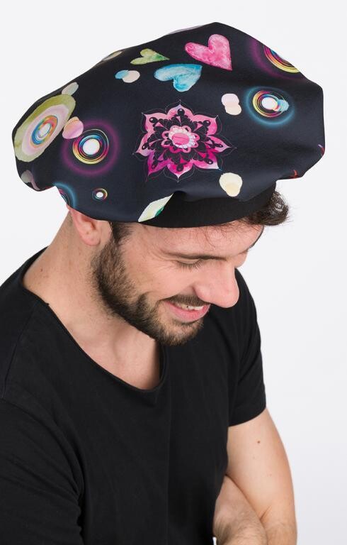 GORRO CHEF FASHION LIFE NEGRO