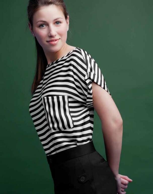 BLUSA M-C ESCOTE BARCO