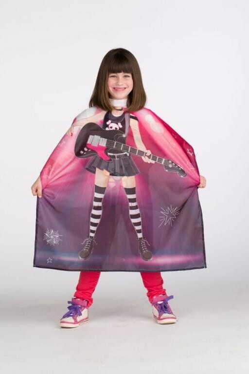 CAPA PELUQUERIA INFANTIL ROCKERA