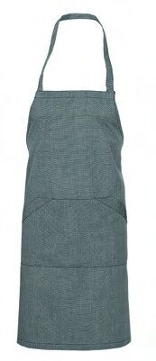 DELANTAL COCINA PETO GRIS MEDIO