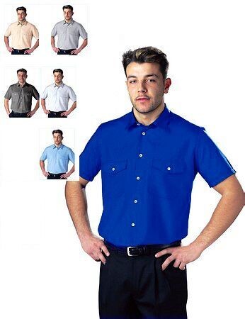 CAMISA MANGA CORTA 2 BOLSOS