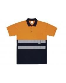 POLO AV BICOLOR MANGA CORTA O MANGA LARGA