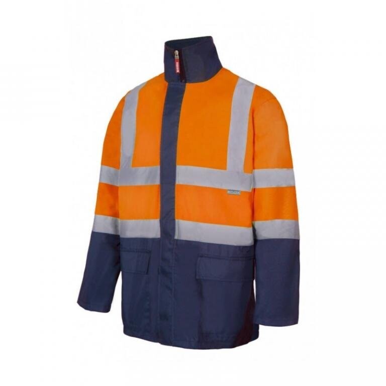PARKA 4 EN 1 BICOLOR ALTA VISIBILIDAD