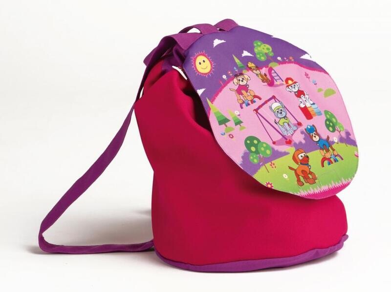 MOCHILA PATRULLA CANINA FUCSIA