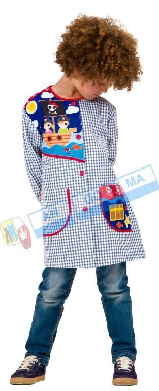BABI COLEGIAL PIRATAS AZUL