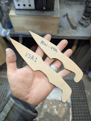 MDF Knife Blanks