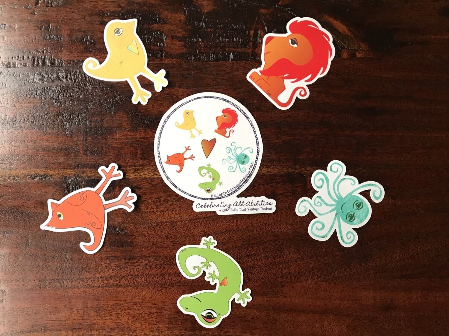Individual Die Cut Stickers