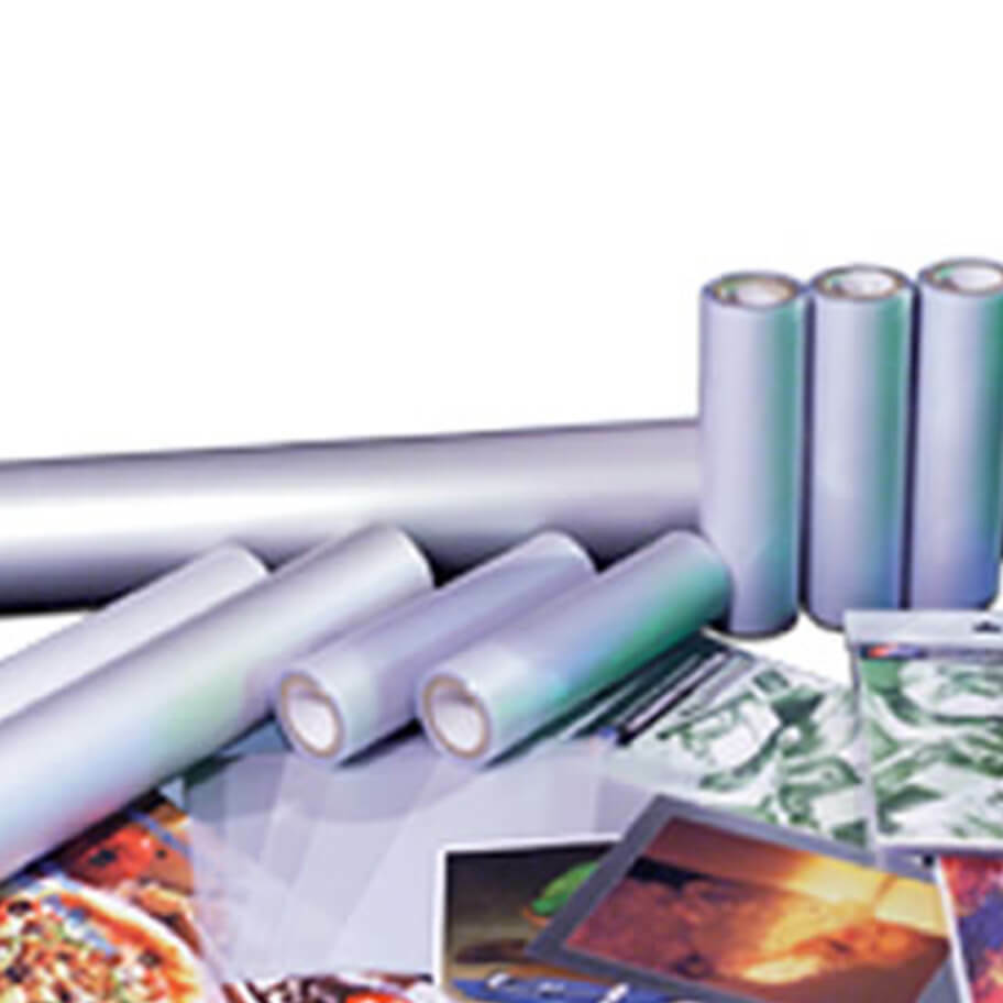Termolaminados en   Rollos BOPP Matte y Glossy , 150 mts x 25 mic.