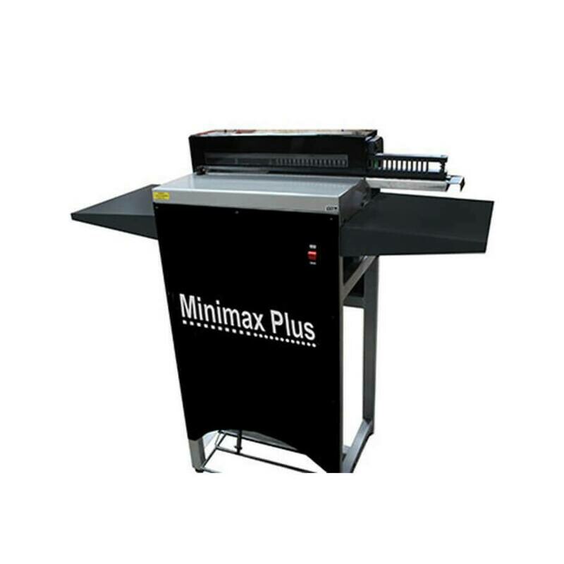 PERFORADORA PARA ANILLOS DOBLE CERO Y ESPIRALES SEMI IN. 43 CMS. MINIMAX PLUS