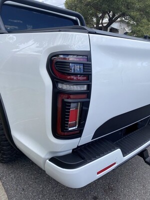 GWM Cannon BLACK Taillight Surrounds (IN STOCK NOW)