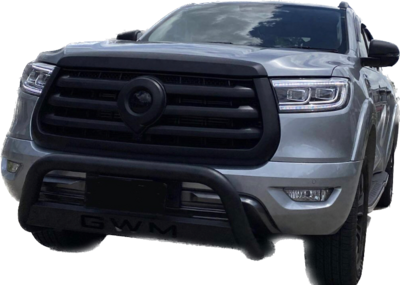 GWM Cannon Nudge bar (Gen II - Loop)  Black