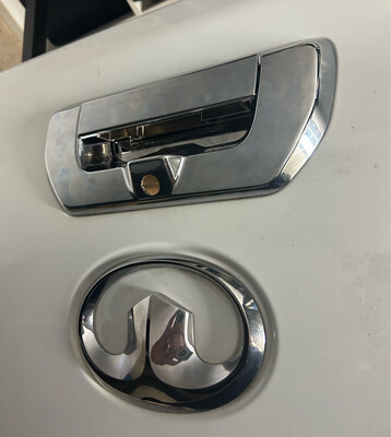 GWM Cannon Replacement Tailgate Handle (chrome)  IN STOCK NOW