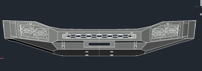 Cannon Alpha "No Loop Bullbar