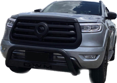 GWM Cannon Nudge bar (Gen II - Loop)  Black