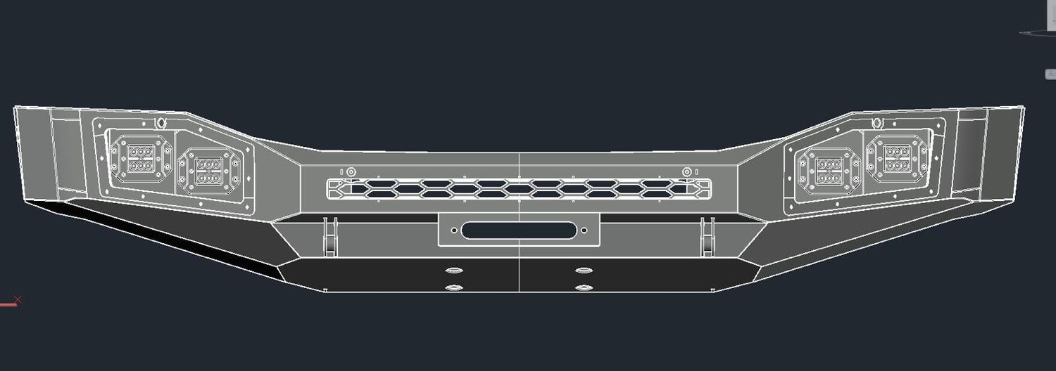 Cannon Alpha "No Loop Bullbar