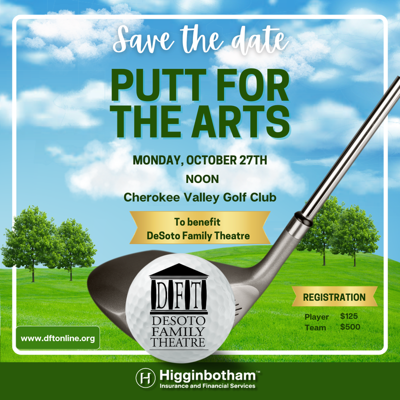 Putt for the Arts Player &amp; Sponsorship Registration
