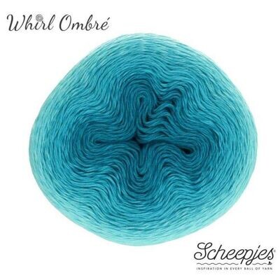 Whirl Ombré - Turquoise Turntable (559)