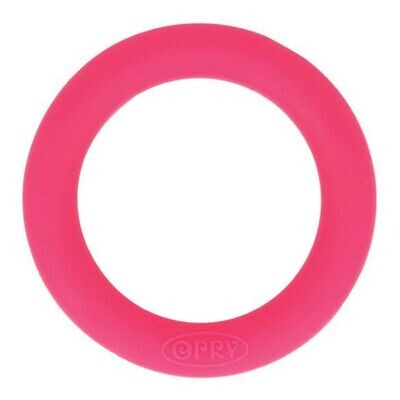 Opry siliconen bijtring rond 55mm - Roze (786)