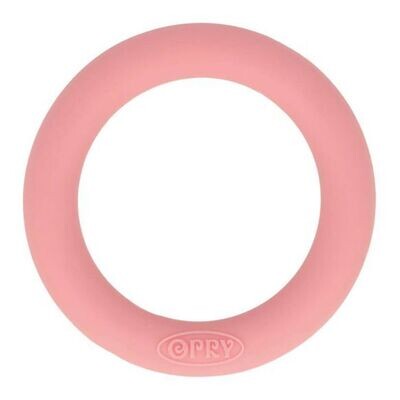 Opry siliconen bijtring rond 55mm - Roze (748)