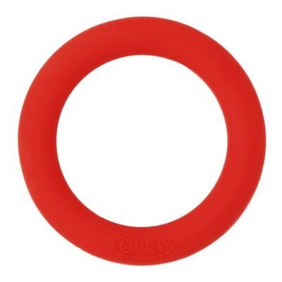 Opry siliconen bijtring rond 55mm - Rood (722)