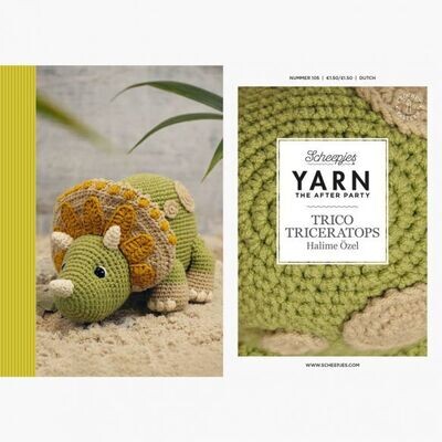 Patroonboekje: Scheepjes YARN The After Party - nr.105 Trico Triceratops