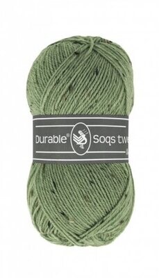 Durable Soqs Tweed - Saxon Green (424)