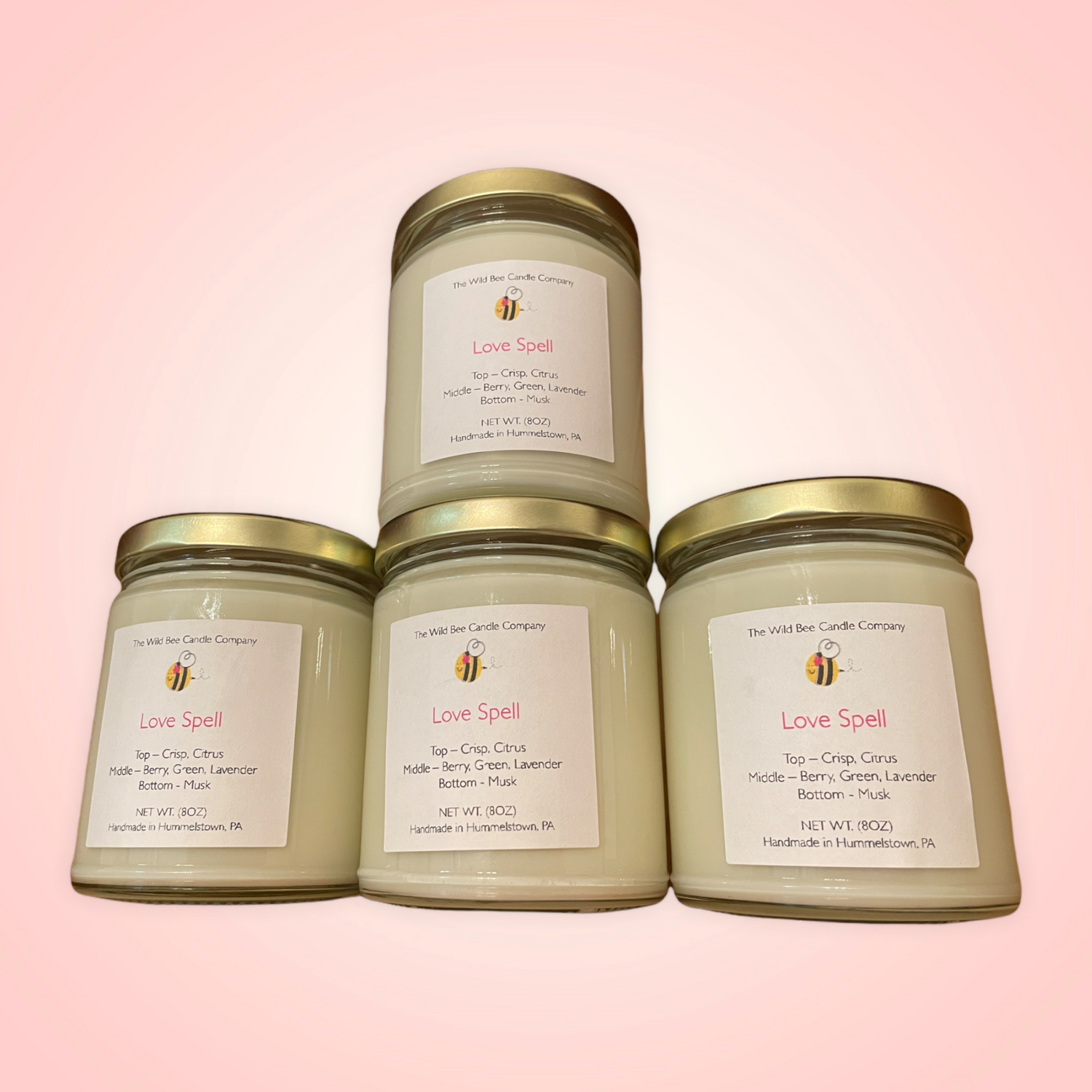 Love Spell 8oz Candle