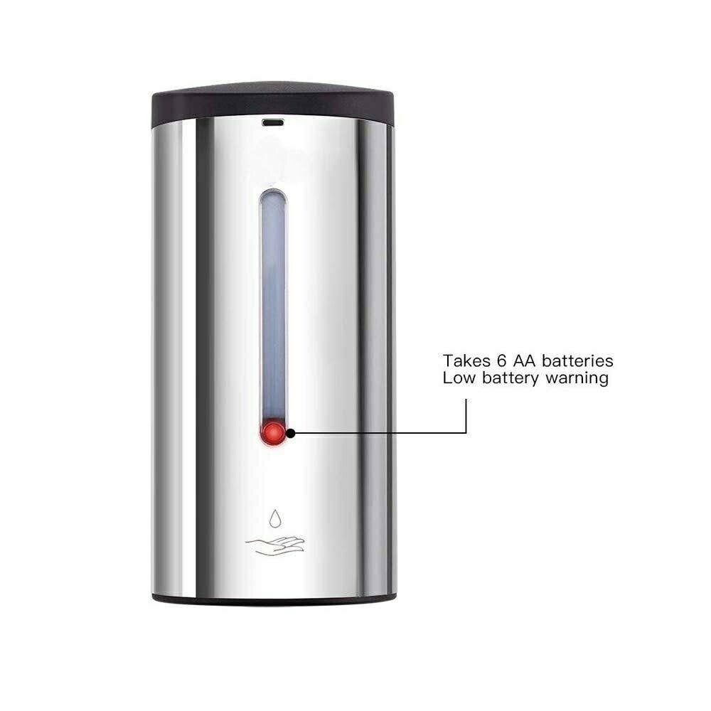 Stainless Steel Hand Sanitizer Touch Free Dispenser
