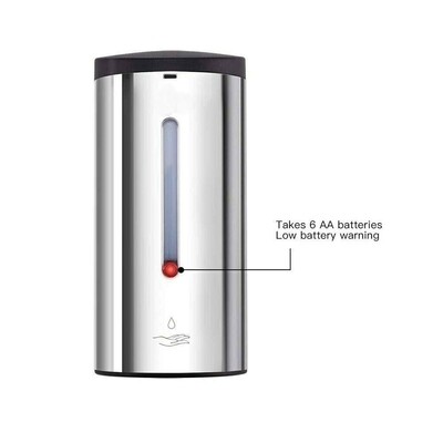 Stainless Steel Hand Sanitizer Touch Free Dispenser
