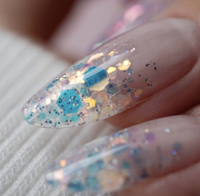 Don’t Worry Be Elsa // Chunky Glitter