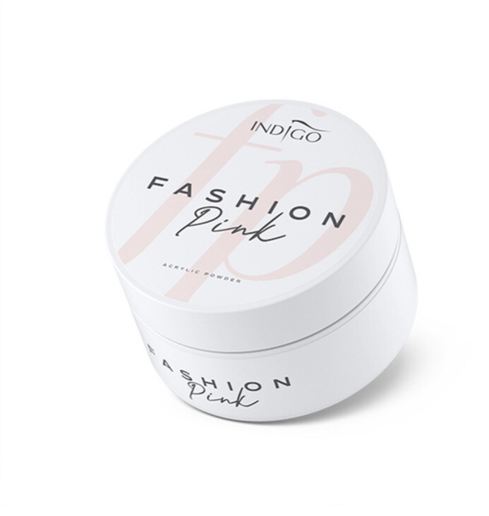 Fashion Pink Clear Akryl Pulver 38 g.