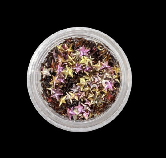 3D Golden Star Mix