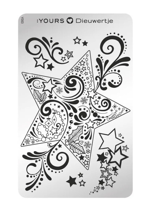 Stamping Plade WINTERFUL