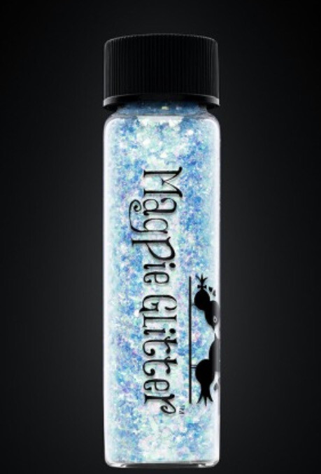 DEBORAH // Lyseblå Chunky Glitter