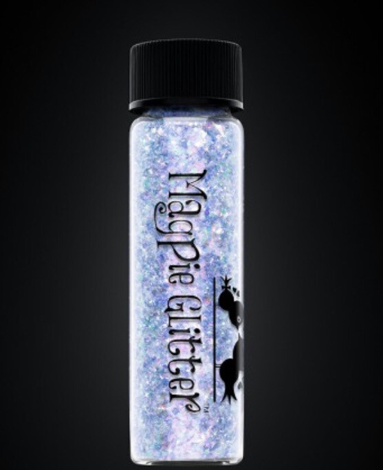 LINDA // Blå Lilla Chunky Glitter