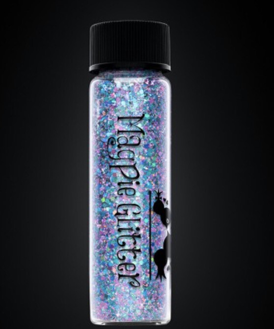 BETH // Pink &amp; Blå Chunky Glitter
