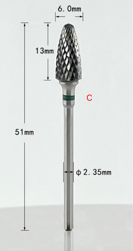 Bits Til E-fil Carbide Bits