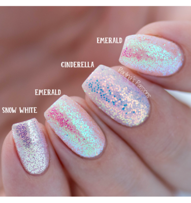 Pixel Glitter Emerald Black