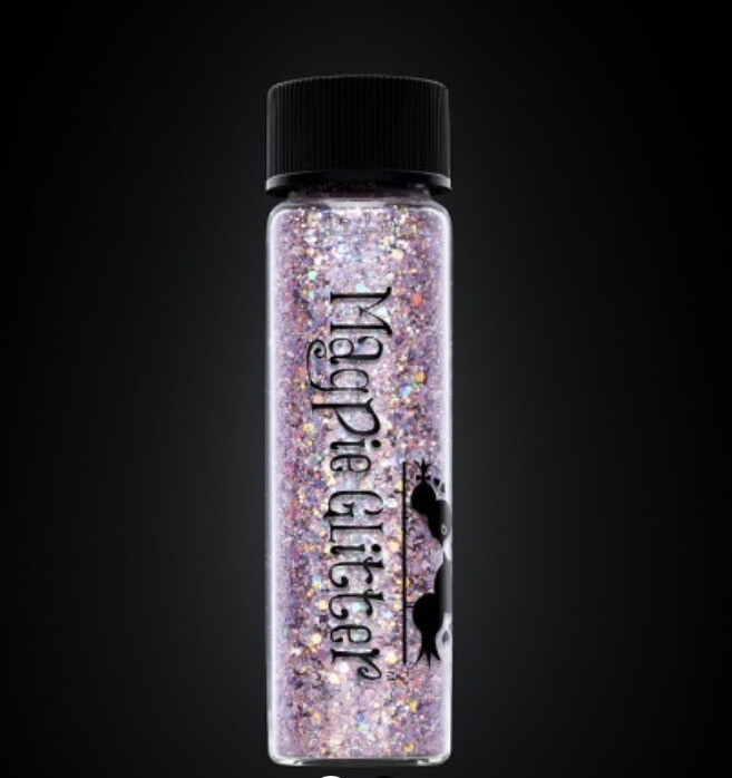 LOTTIE // Lyserød Holo Chunky Glitter