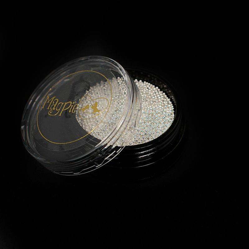 Caviar Beads // Silver