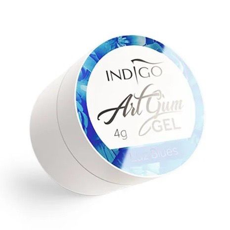 Indigo Art Gum Blue Chili